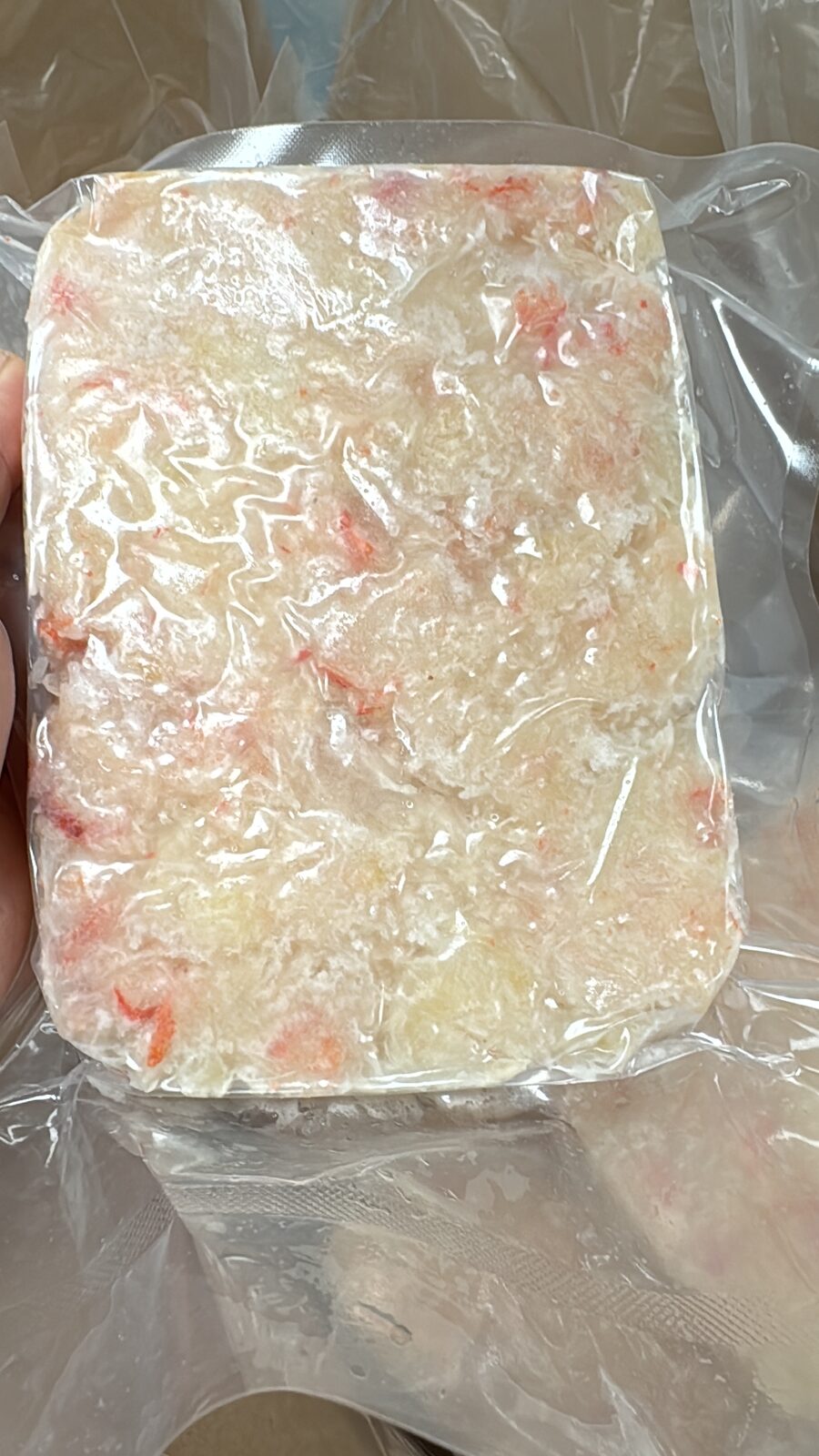 Салатное мясо краба стригуна